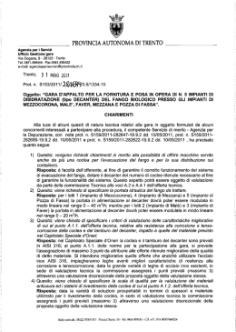 [***] Nota di chiarimenti dd 11 maggio 2011
