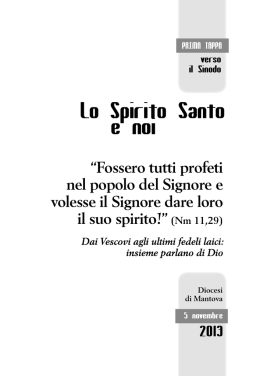 scarica il libretto........... - Parrocchia Santa Maria degli Angeli