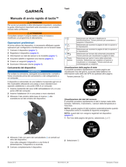 Manuale di avvio rapido di tactix™