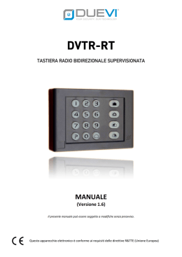 [ITA] DVTR-RT v2 Manuale v1-6