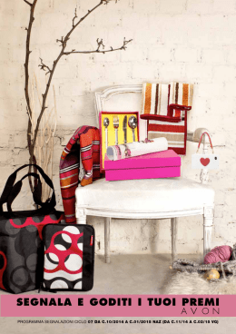 segnala e goditi i tuoi premi