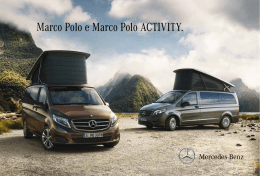 Marco Polo e Marco Polo ACTIVITY. - Mercedes-Benz