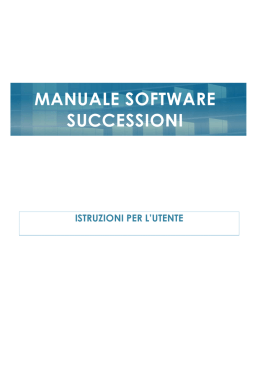 manuale software successioni