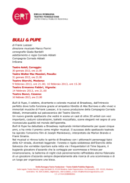 bulli & pupe - Emilia Romagna Teatro