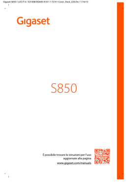 Manuale d`istruzioni