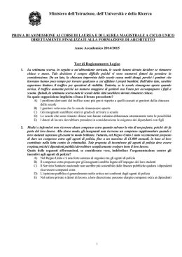 i quesiti e le risposte