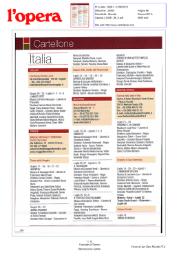 Italia - Festival dei Due Mondi