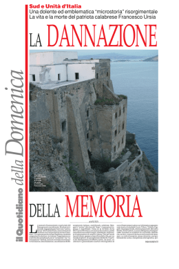 La Dannazione della memoria - Confraternita del SS. Crocifisso