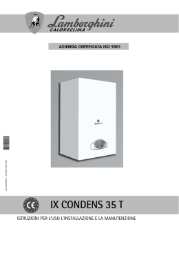ix condens 35 t - schede