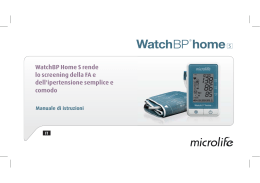 Manuale Microlife WatchBP Home S