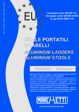 scheda PDF - Cantelli Scale