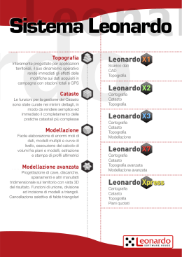 Brochure Leonardo X