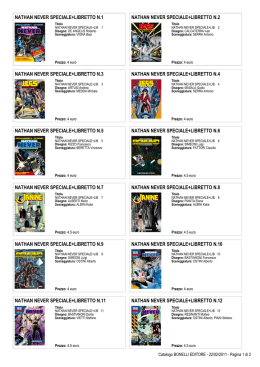 bonelli editore - Fumetto