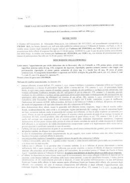 Senza titolo - Aste Giudiziarie Salerno