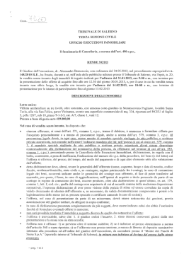 Senza titolo - Aste Giudiziarie Salerno