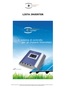 MANUALE D`ISTRUZIONI