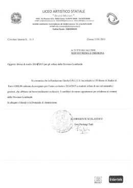 liceo artistico statale - Liceo Artistico "Bruno Munari"