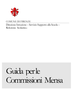 Manuale COMMISSIONI - Portale educazione