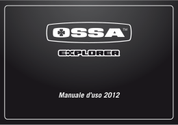 Manuale d`uso 2012