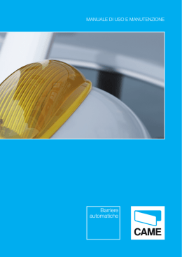 Conformita Automazioni/Manuali uso e Manutenzione