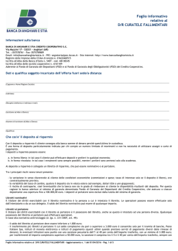 dr curatele fallimentari - Banca di Anghiari e Stia Credito Cooperativo
