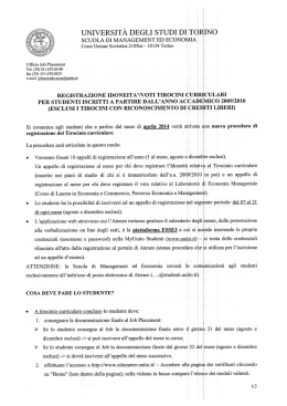 universit&agrave; degli studi di torino