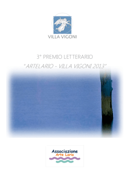 artelario - villa vigoni 2013