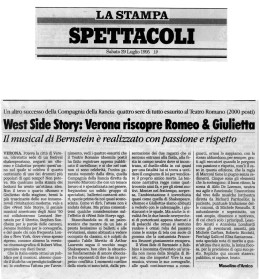 spettacoli - Compagnia della Rancia