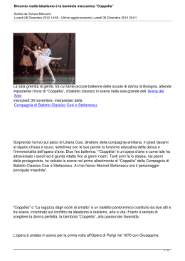Bologna - Online - balletto classico Cosi