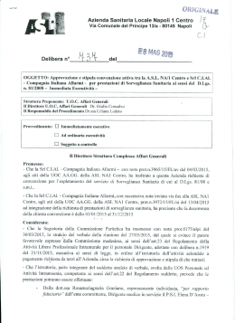 DELIBERA 737_ Compagnia Italiana Allarmi_