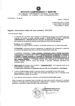 istituto comprensivo 1&deg; martini - istituto comprensivo 1 arturo martini
