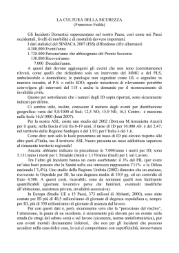 Abstracts corso Prevenzione Incidenti Domestici [file]