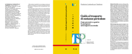 Guida al trasporto di sostanze pericolose
