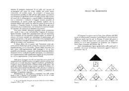 III. Nelle tre dimensioni - Dipartimento di Matematica Universit&agrave; di
