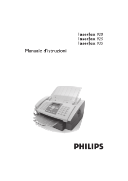Manuale d`istruzioni