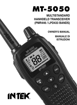 Manuale MT-5050
