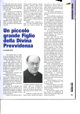 Di solito, dopo morti, noi orlo nini consumiamo poco: tre righe di un