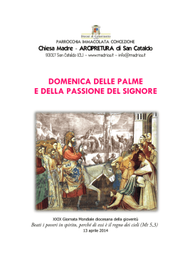 Libretto della Celebrazione