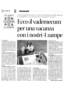 Corriere di Arezzo del 27 Luglio 2015