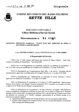 SETTE VILLE