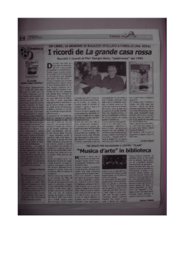 Città 2000 – 21 marzo 2010