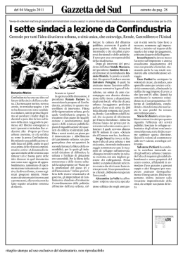 I sette sindaci a lezione da Confindustria