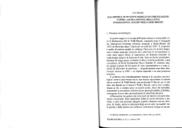 alla ricerca di un nuovo modello di comunicazione
