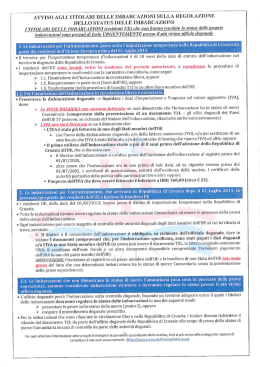 Min.Finanze Croato - Approfondimenti