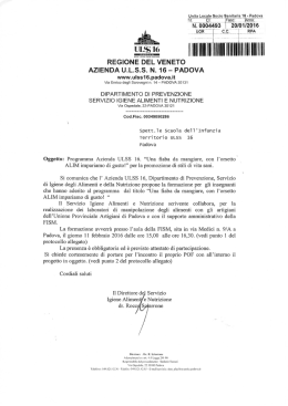Il IIIIIIIIII - Scuola dell`Infanzia S. Pio X