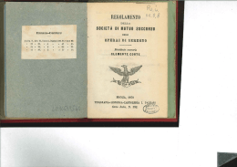 Page 1 PU, &iquest;_ REGULAMENT@ O &Uuml;` 5&raquo; &acirc;` DELLA SUBIET&Agrave; DI