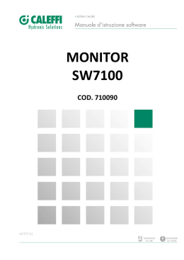 manuale sw7100
