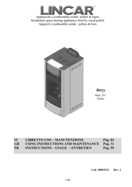 Scarica Libretto Tecnico