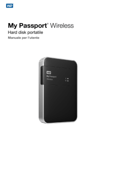 My Passport Wireless User Manual