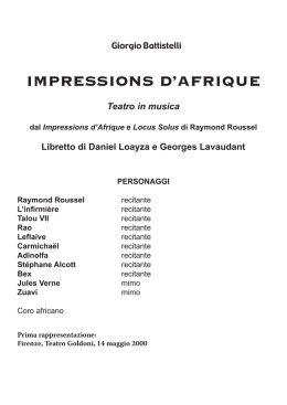 Impressions d`Afrique